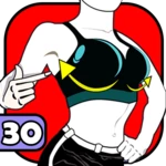 breast workout android application logo